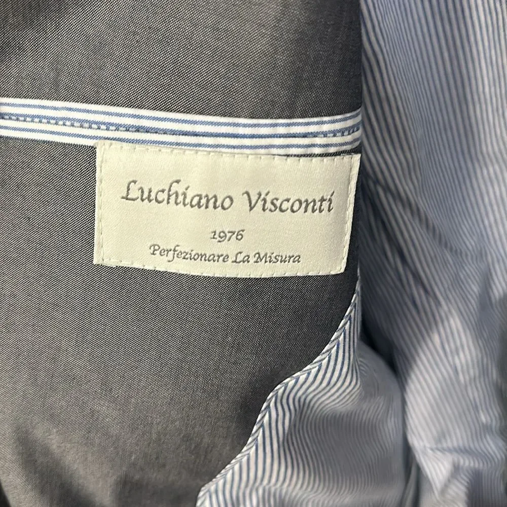 Luchiano Visconti Men’s suit jacket Size Large